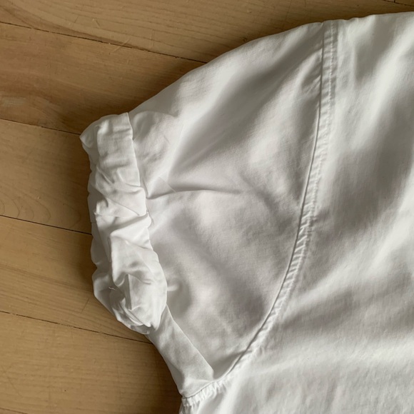 ARITZIA-  Babaton Crisp White Button-Down Shirt - Picture 5 of 10